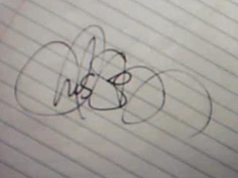 my real autograph - 0 therealchelseakanestaub is a fake
