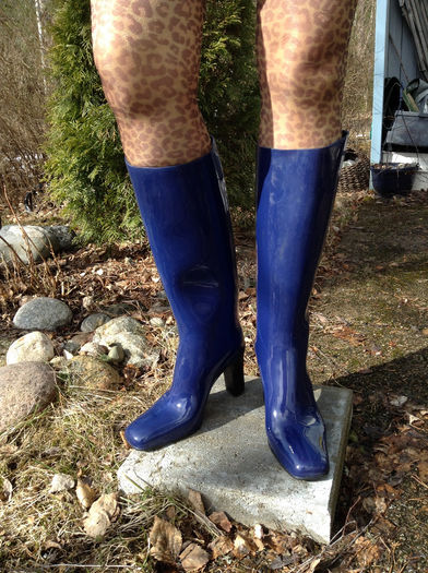 Patric Cox blue 39-16 - Patric Cox Rain boots for sale