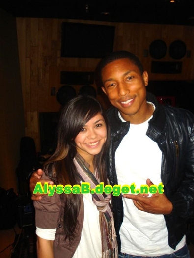 with Pharrel again --> my new boss ..he he :]]