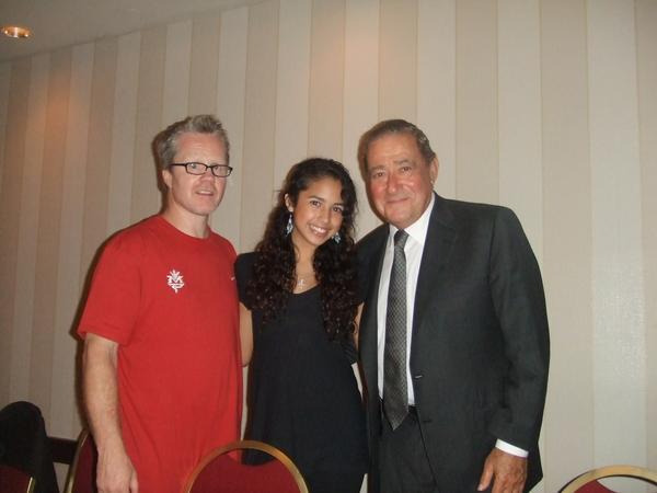 me freddy roach and bob arum from top rank