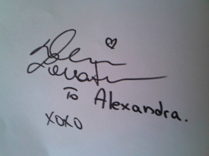 to Alexandra