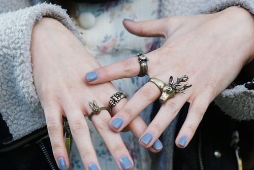 blue nails babeee' . :) - 0 Welcometomy _ page