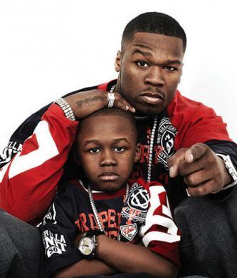 50-cent-his-son-marquis - 50 cent