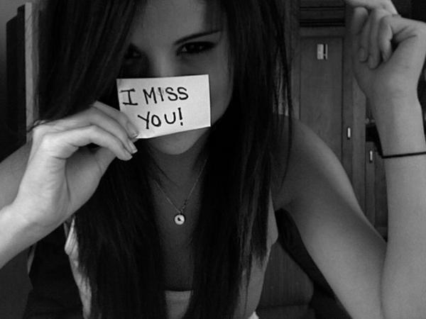 I miss you!