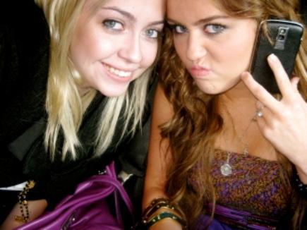 5 - me and my sister miley