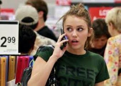 Phone conversation - x - For Miley Cyrus - x