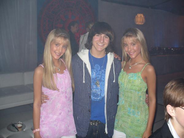 With Mitchel Musso