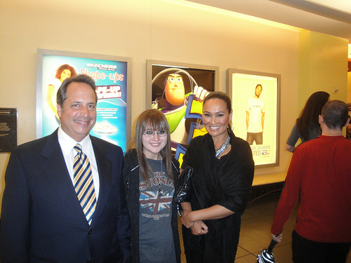 Jon Lovitz, Tia Carrere and me, they were both nice