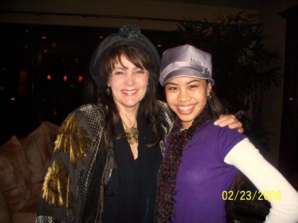 Pam and me (Emo and Princess Ba) at the When I Dream listening party - When i dream-The musical