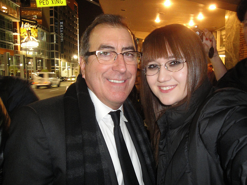 Kenny Ortega and me, awesome