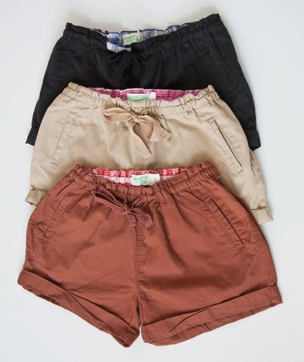 As you see in the outfit below, these are our best selling Summer shorts - in stores now! Easy, comf