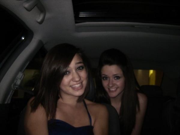 In the car at the hOLLYWOOD PARTY 2