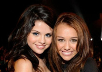 miley and selly - miley and selena