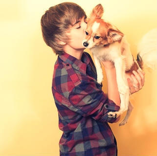Justin+Bieber+with+dog