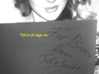 from real taylor swift - my autographs
