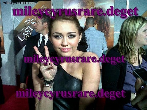at the last song premiere - miley at The Last Song Premiere
