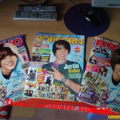 My magazine with justin - My things with Justin