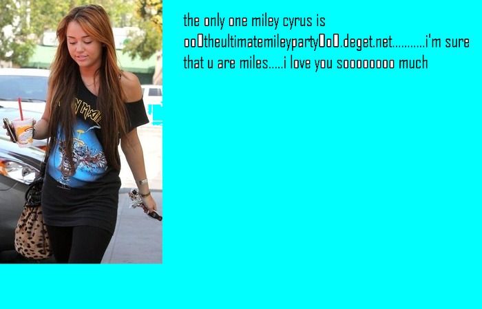  - the real miley cyrus