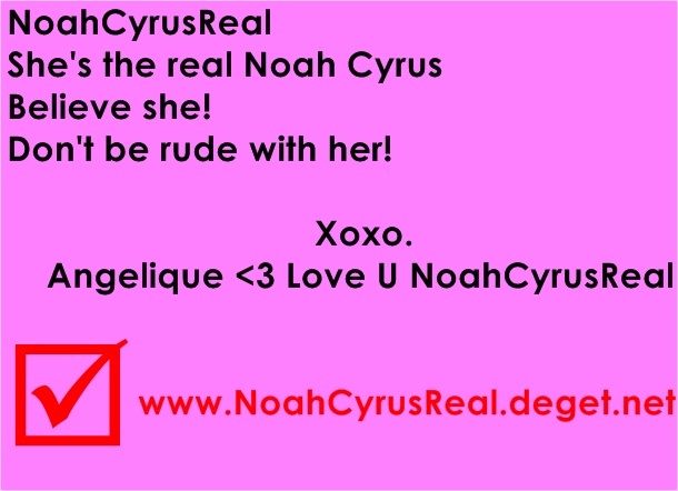 The Real Noah Cyrus