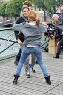 Filming LOL in Paris. xD (46)