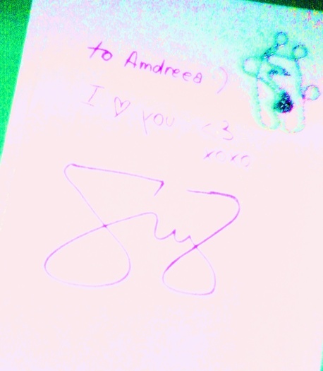 For you andreea - 0 New autographs xd