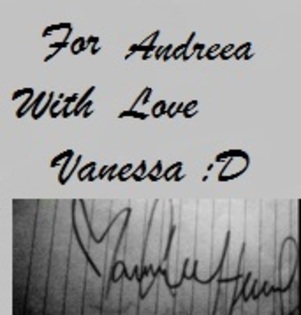 for Andreea - X-Autographs-X