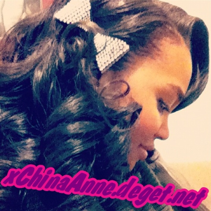 Look at my bow!! I love it