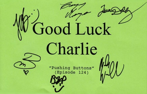 good-luck-charlie-autographs :) - X_FOR_CLAUDIA_X