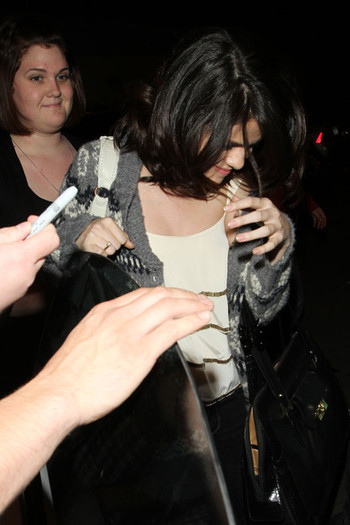 9 - Selena Gomez Leaves Pinz Bowling Alley in LA