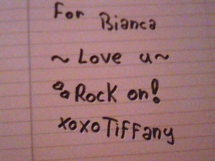 For Bianca