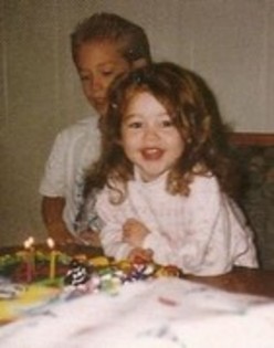 At My B-day - When I Was A Little Girl