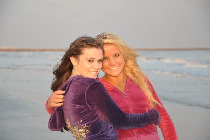 BFF no matter what <3 - With Payton -at the beach here in Texas