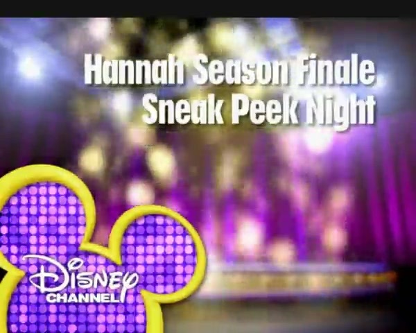 CA5KQ91B 0836 - x Hannah Montana Season Finale Sneak Peek Ad 2