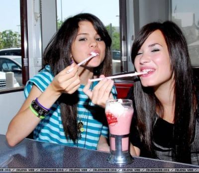 06 - Demi Lovato and Selena Gomez