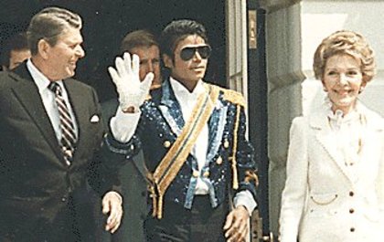 Michael_Jackson_Ronald_and_Nancy_Reagan - Michael Jackson