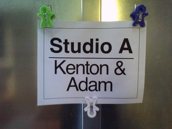 Recording w my boy adamirigoyen today, you guys are gonna dig what going down - This is the new Kenton --I am back