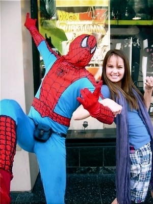 me and spiderman yeaa