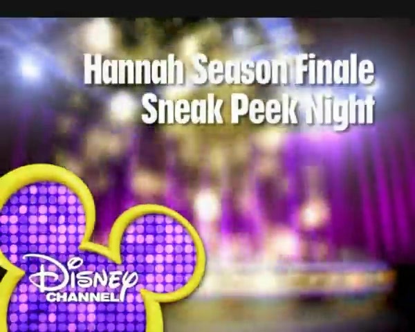 CA5KQ91B 0898 - x Hannah Montana Season Finale Sneak Peek Ad 2