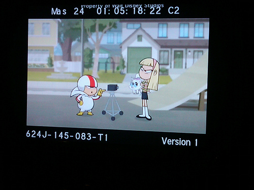 HAY look it\'s me!!! Kick Buttowski earlier today check it out on Disney XD