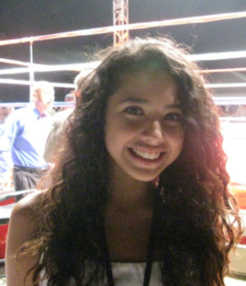 Jasmine Villegas at the ring