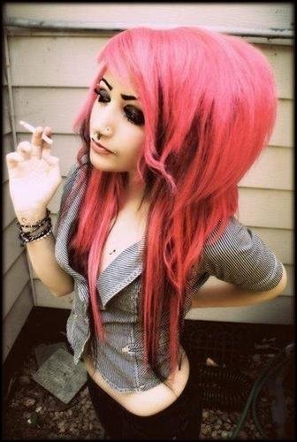 Pink Hair - x-Hi ya-x