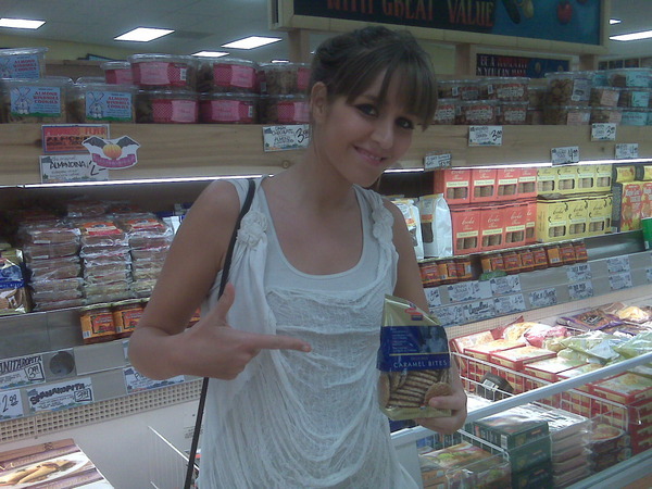 Omg me and Ali found stroopwafels at Trader Joe's I miss Holland! This is awsome