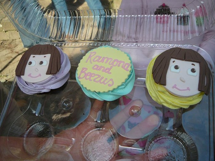 Ramona and Beezus cupcakes - proofs