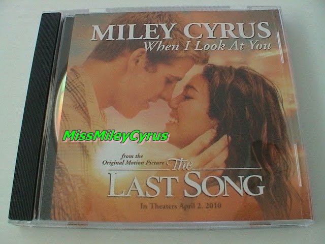The Last Song promotional CD
