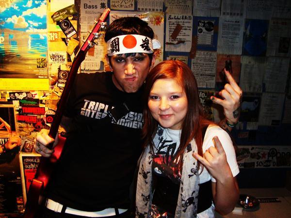 Shawn (singing from Alesana) and Me...o\'course