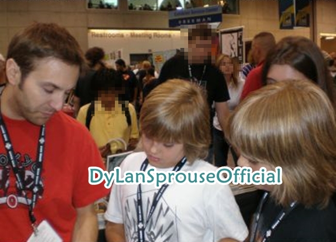 Me & Cole with Jimmy ''DJ'' - Me and Cole-Signing Comic Con