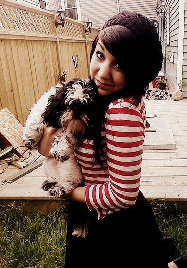 me and my puppie