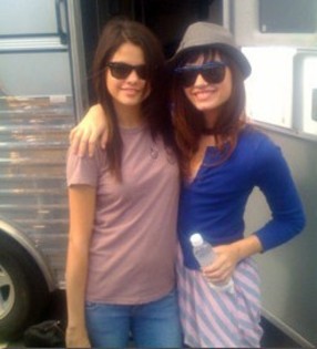 me and sel - Princess protection program behind the scenes