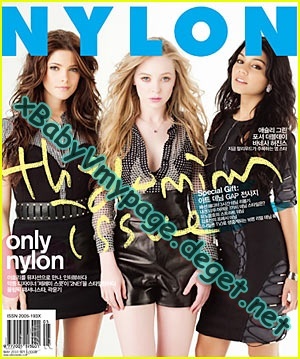 pleae grab a copy of Nylon Magazine i\'m on the cover yaay!! LOL