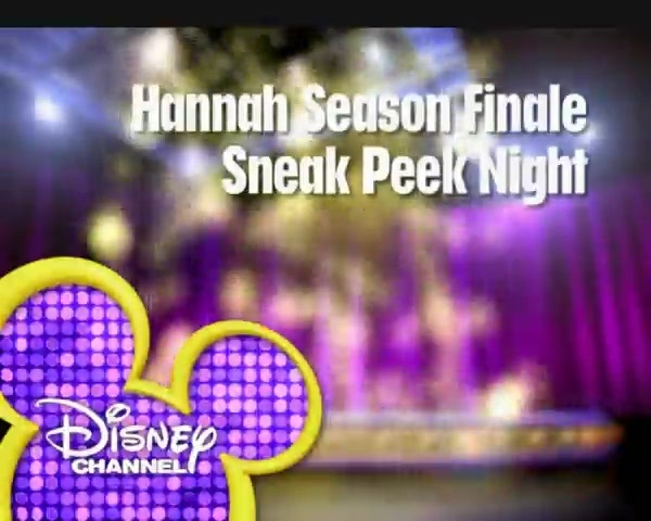 CA5KQ91B 0858 - x Hannah Montana Season Finale Sneak Peek Ad 2